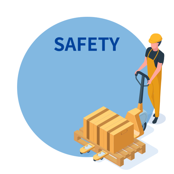 安全への取り組み　SAFETY
